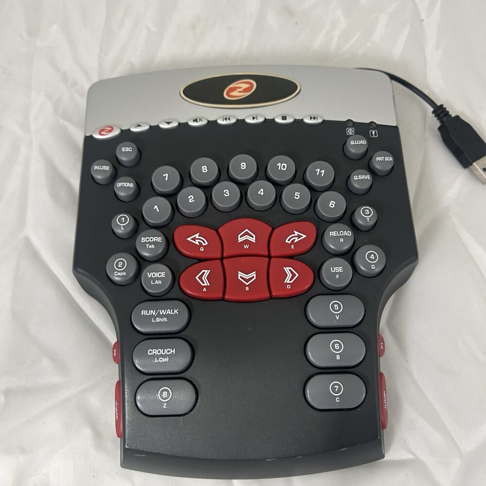 Fang USB PC Gaming Keypad Keyboard ZBoard KU-0536 Belkin Fang Gamepad